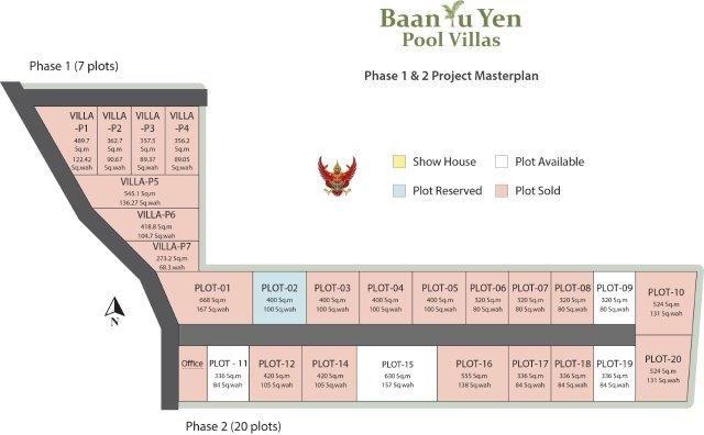 Baan Yu Yen Pool Villas for sale in Hua Hin and Pranburi Thailand